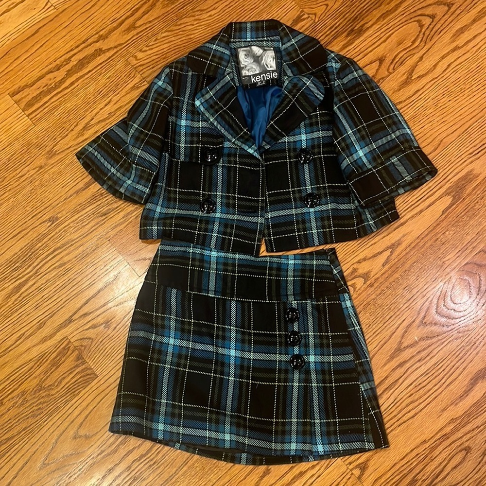 Kensie Woman’s Plaid Set Size S/2